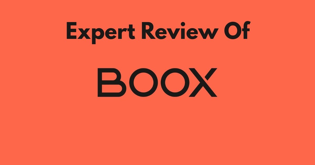 BOOX Review